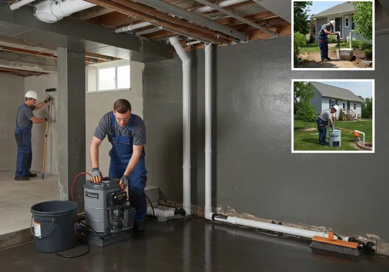Basement Waterproofing and Flood Prevention process in Berkeley County, SC